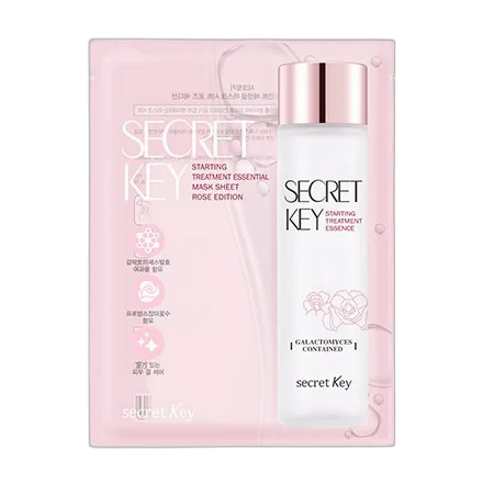 Starting Treatment Essential Mask Sheet Rose Edition
