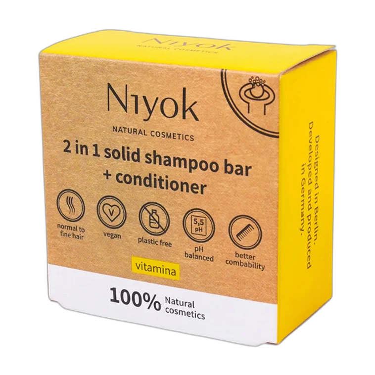 Solid Shampoo + Conditioner (2 In 1)