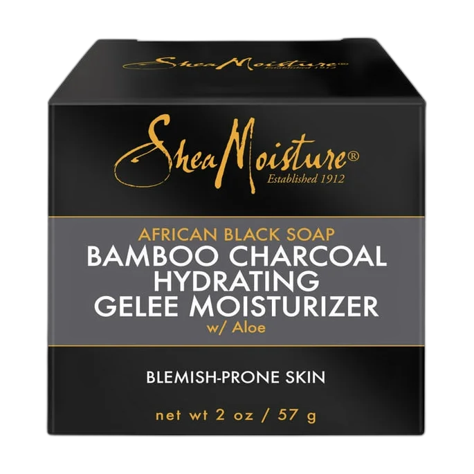 African Black Soap Bamboo Charcoal Hydrating Gelee Moisturizer