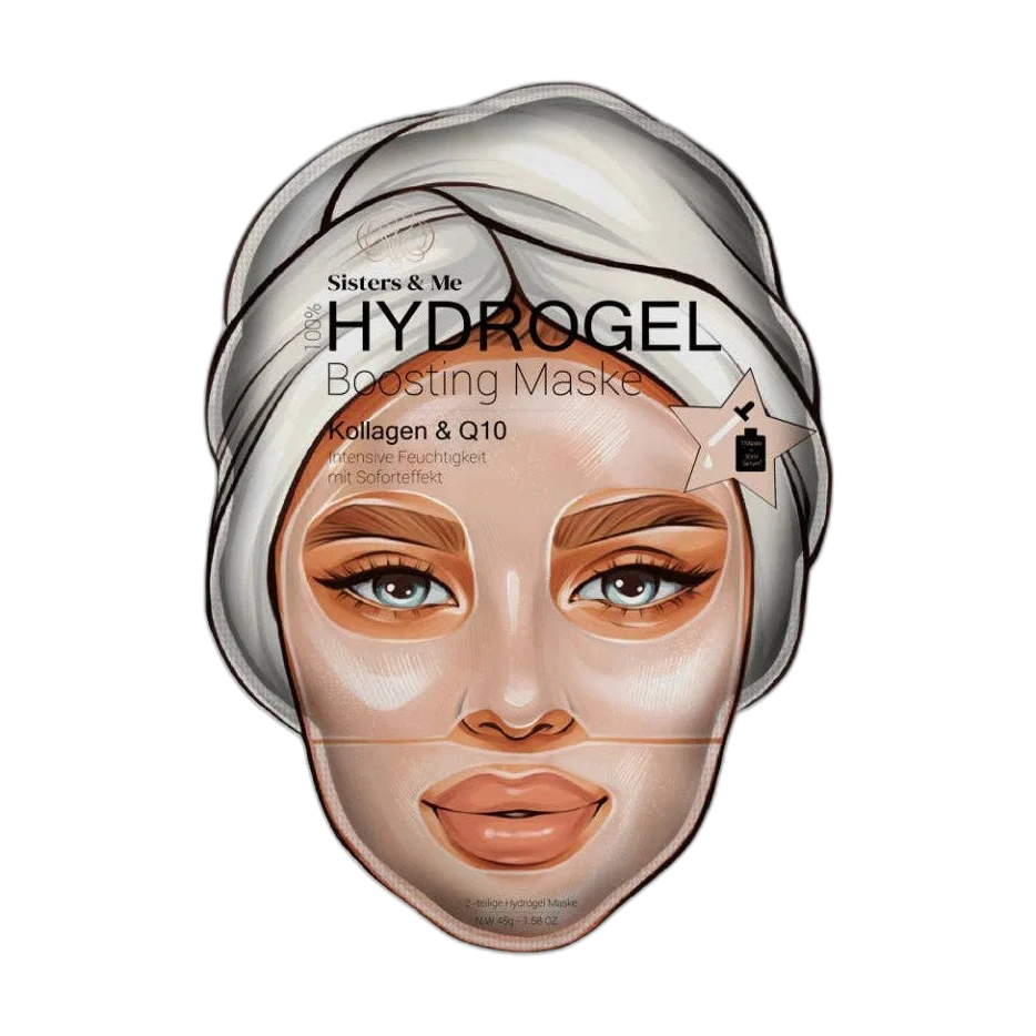 Hydrogel Boosting Maske Mit Q10 Und Kollagen