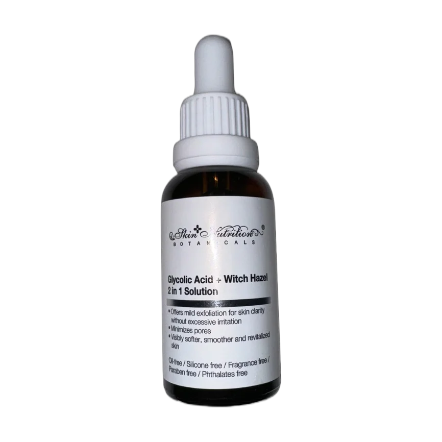 Glycolic Acid + Witch Hazel 2 In 1 Solution