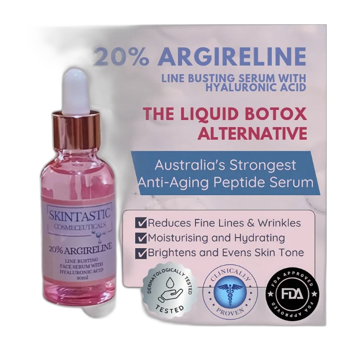 20% Argireline Line Busting Face Serum With Hyaluronic Acid