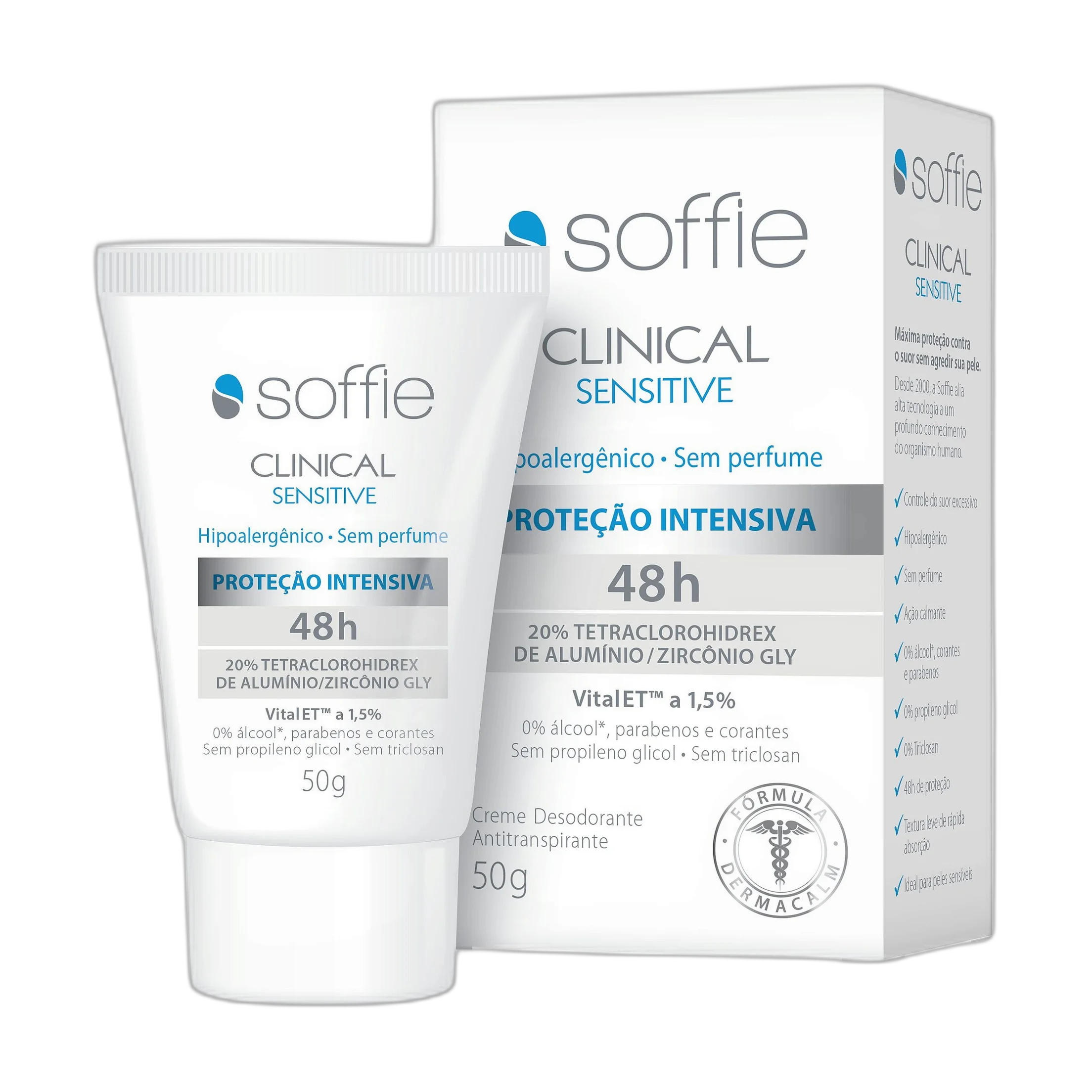 Desodorante Antitranspirante Clinical 48h - Sensitive