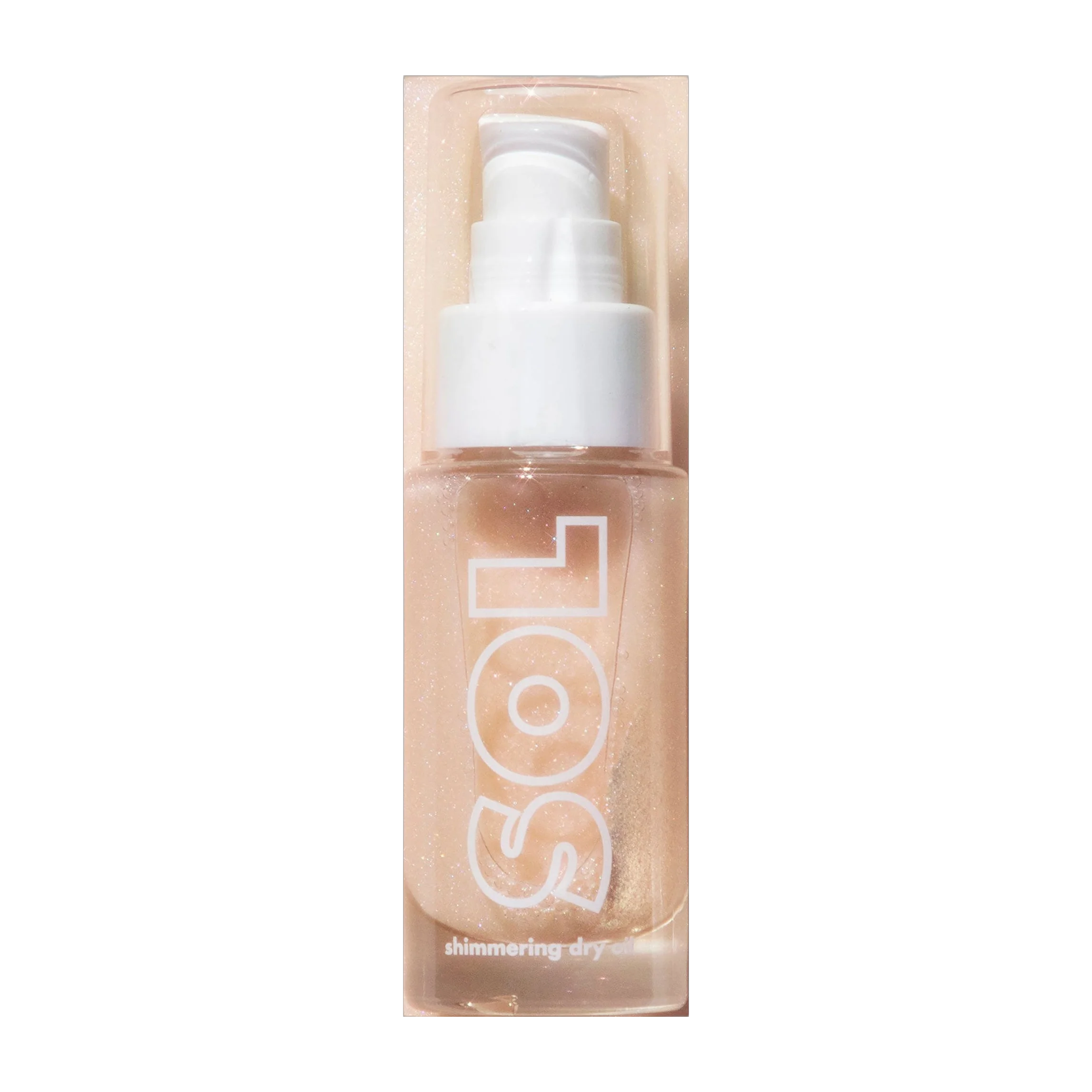 Sol Shimmering Dry Oil - Rainbow Glow