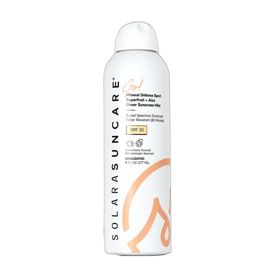 Go! Mineral Defense Sport Superfruit + Aloe Sunscreen Mist, SPF 30