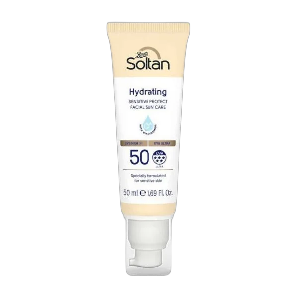 Hydrating Sensitive Protect Facial Suncare Cream With Niacinamide SPF50+