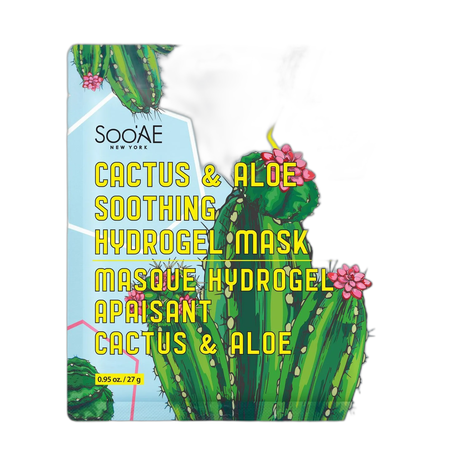 Cactus & Aloe Soothing Hydrogel Mask