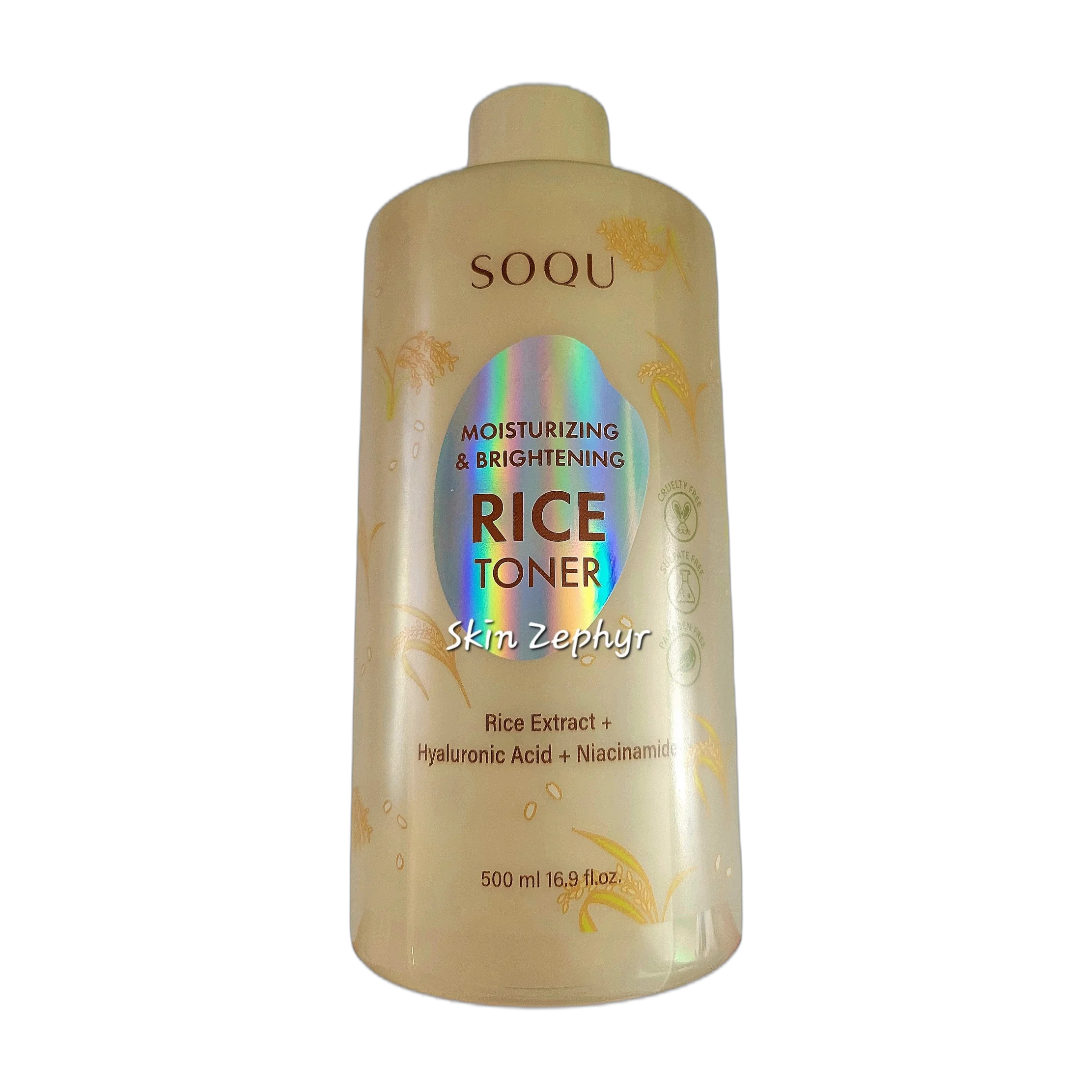 Moisturizing And Brightening Rice Toner