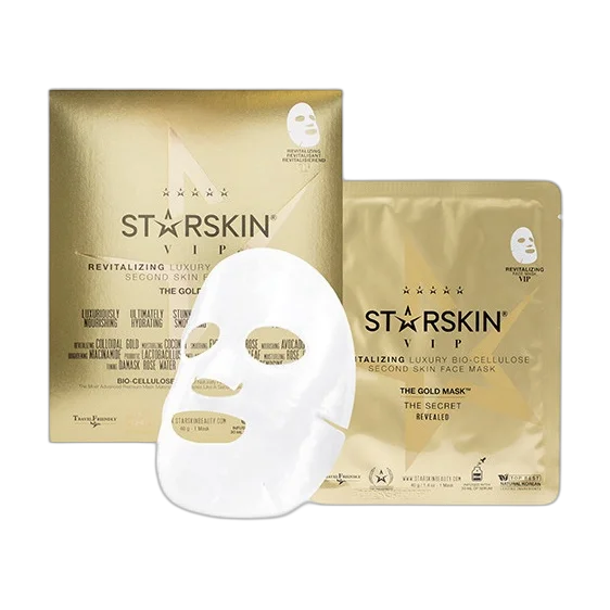 Vip The Gold Revitalizing Luxury Bio Cellulose Second Skin Face Mask