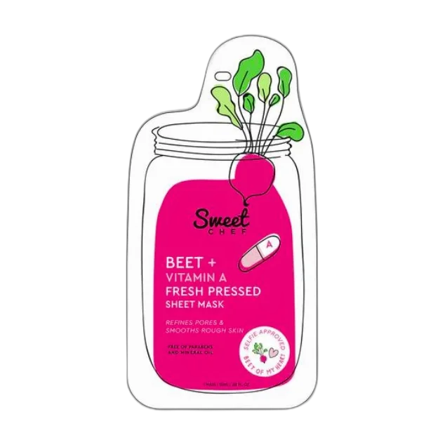 Beet + Vitamin A Fresh Pressed Sheet Mask
