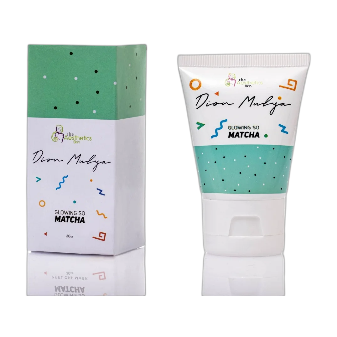 Dion Mulya Glowing So Matcha Clay Mask