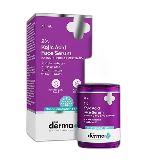 2% Kojic Acid Face Serum With 1% Alpha Arbutin & Niacinamide