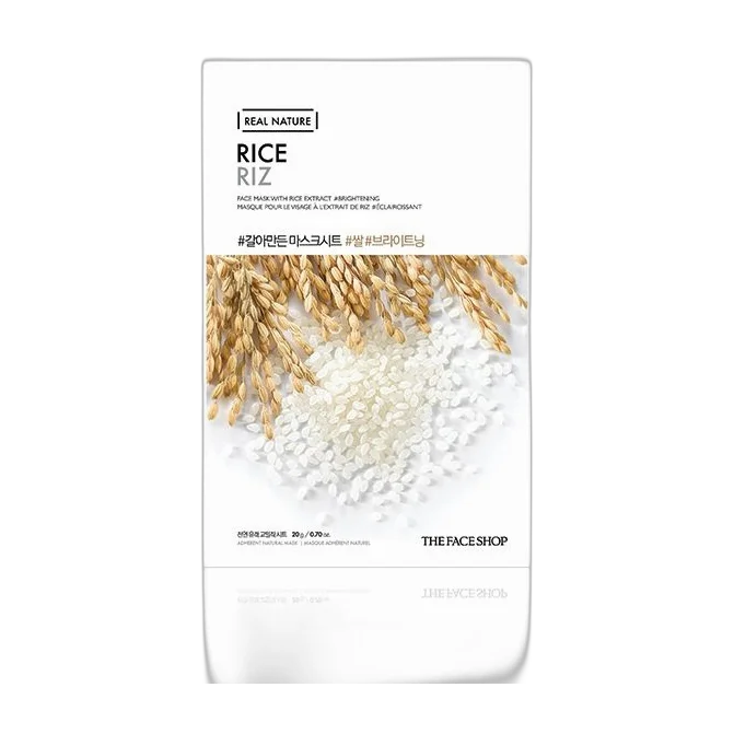 Real Nature Rice Sheet Mask