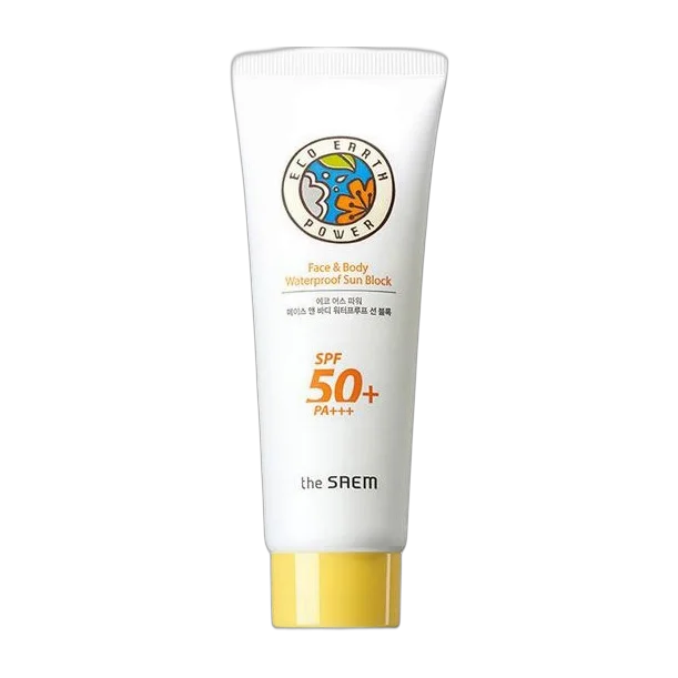 Eco Earth Power Face & Body Waterproof Sunblock SPF50+ Pa+++
