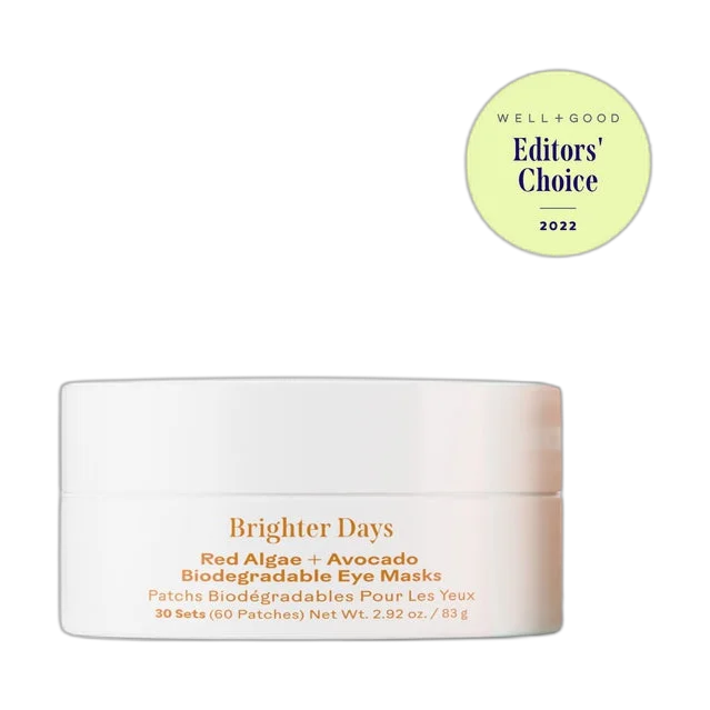 Brighter Days Red Algae + Avocado Biodegradable Eye Mask