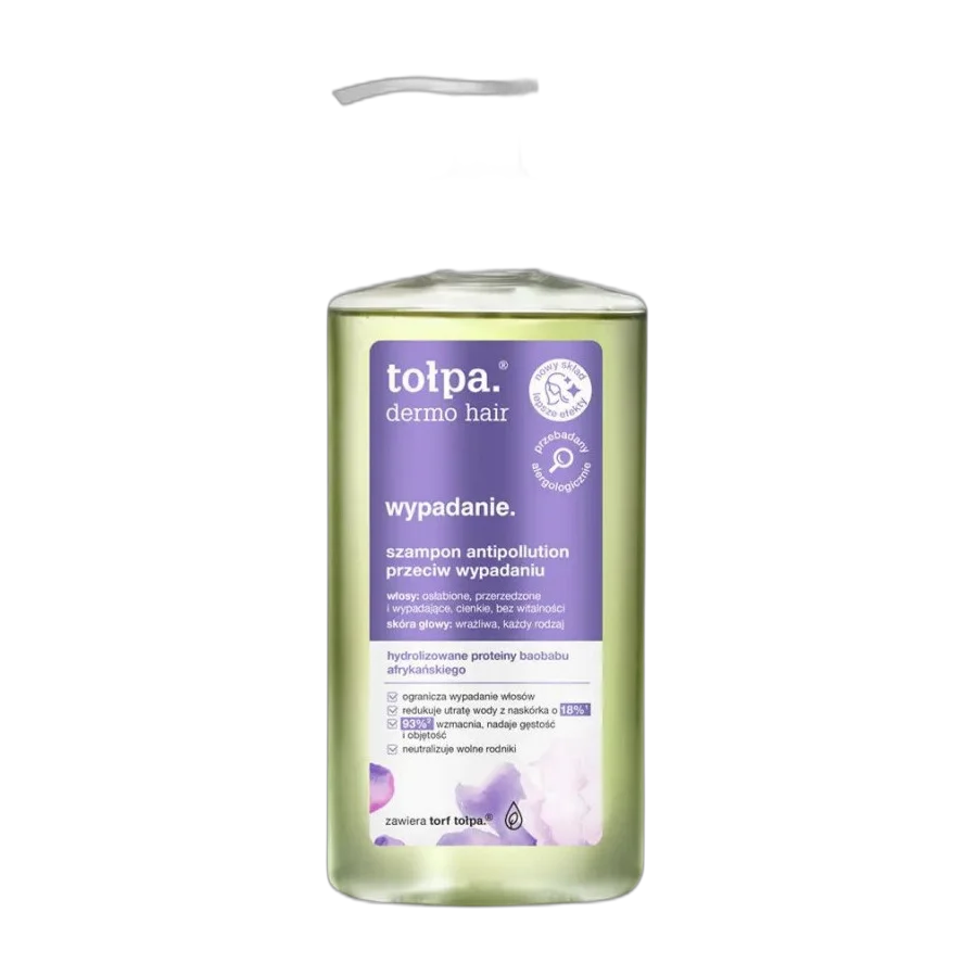 Dermo Hair Shampoo Anti Pollution Against Hair Loss