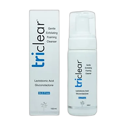 Triclear Gentle Exfoliating Foaming Cleanser
