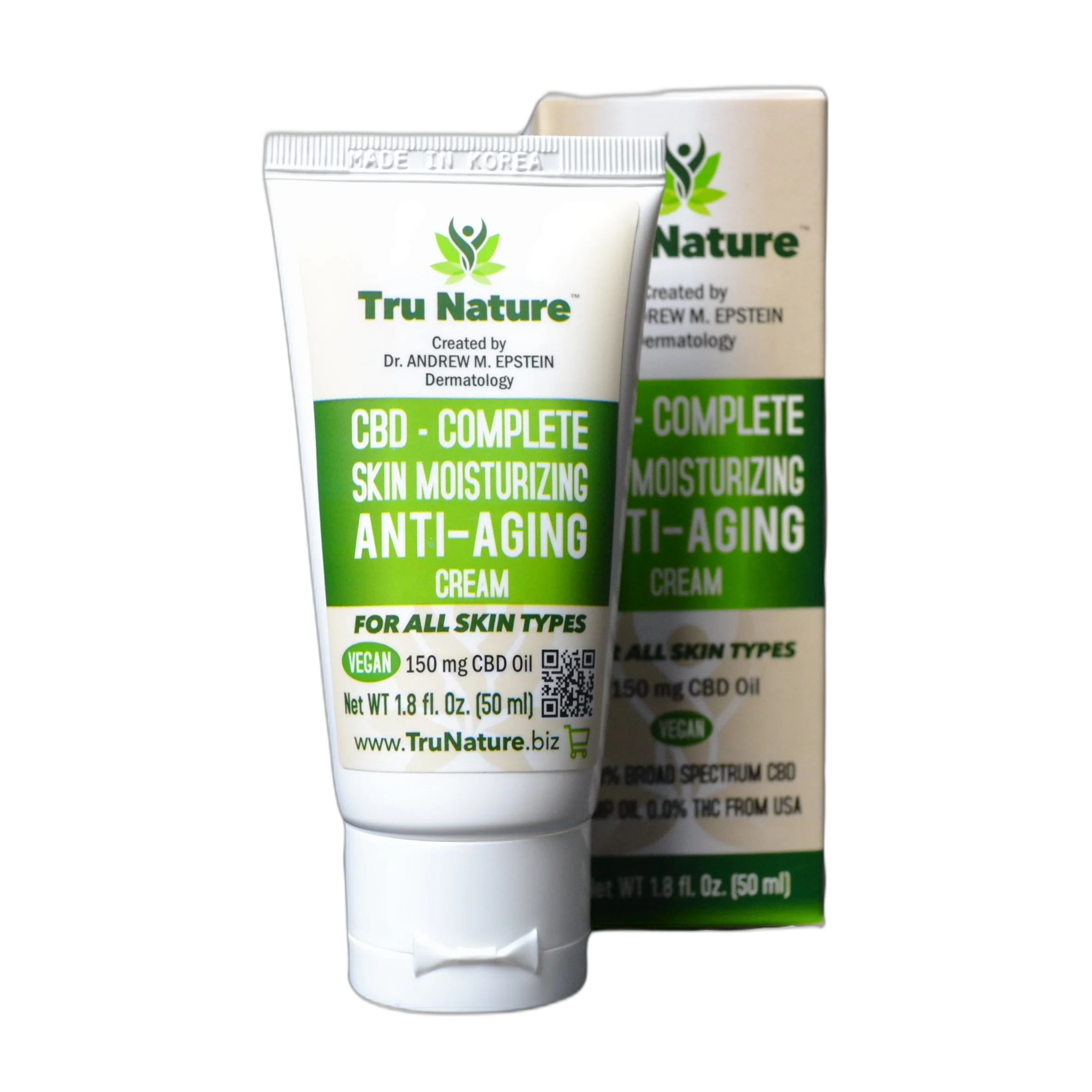 CBD- Complete Skin Moisturizing Anti-aging Cream