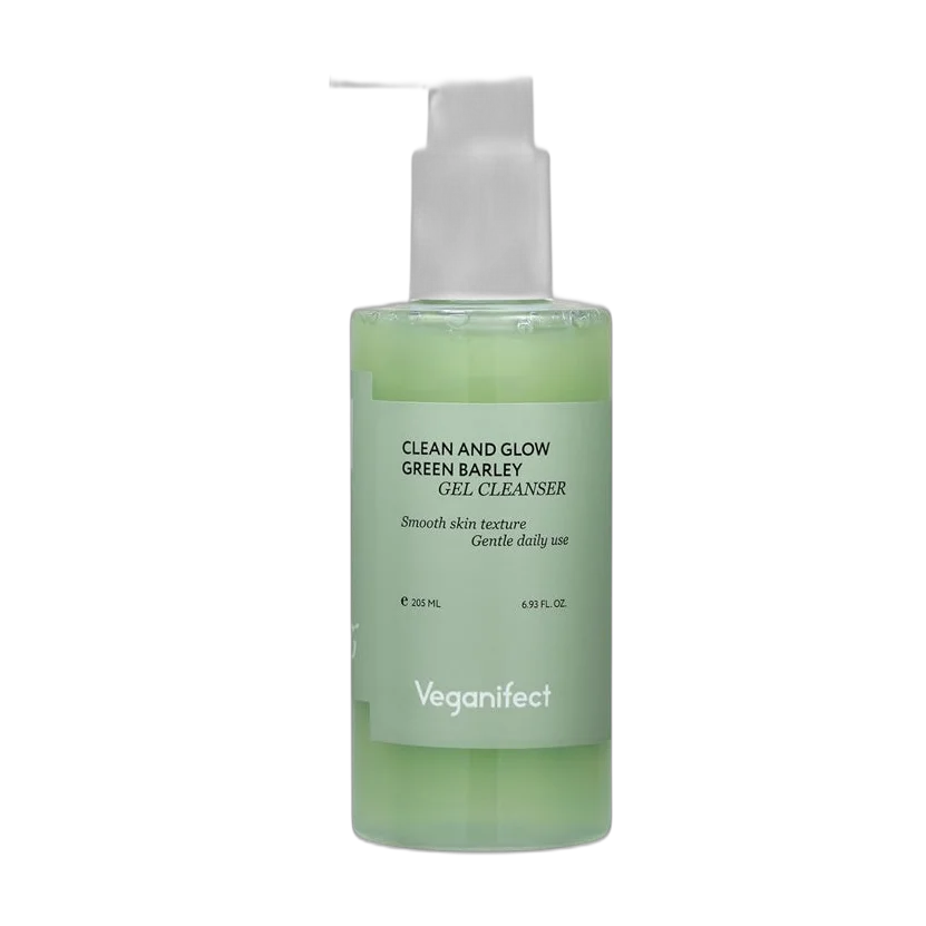 Clean & Glow Green Barley Lha Gel Cleanser