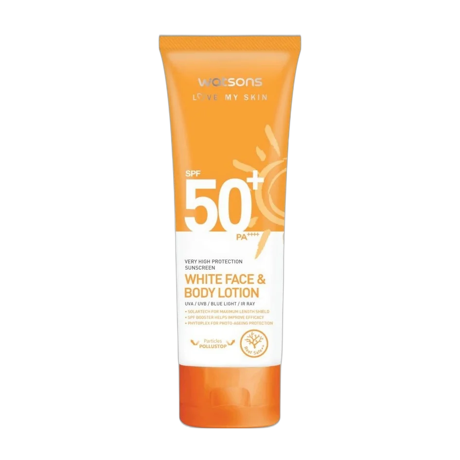 Love My Skin Very High Protection Sunscreen White Face Body Lotion SPF50+ Pa++++