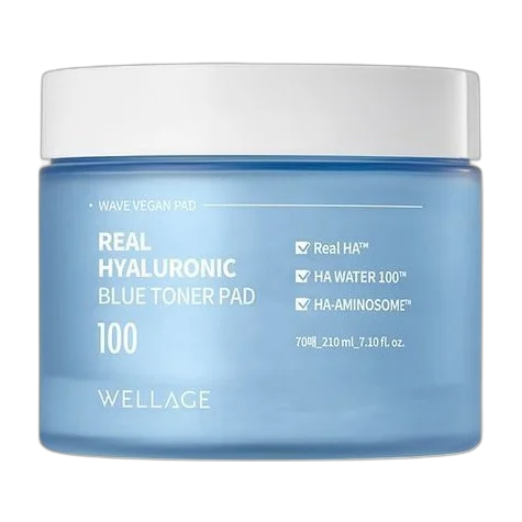 Real Hyaluronic Blue 100 Toner Pad
