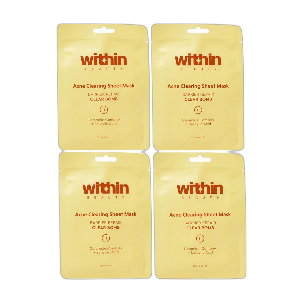 Clear Bomb Barrier Repair Acne Clearing Sheet Mask