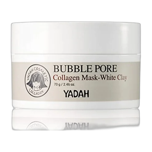 Bubble Pore Collagen Mask-White Clay