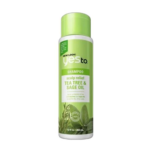 tea tree & sage oil scalp relief shampoo