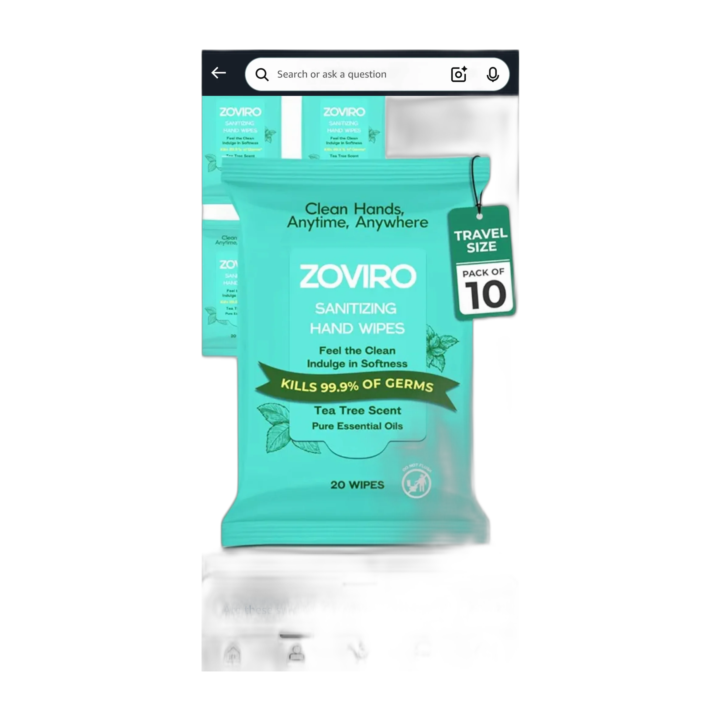 Sanitizing Hand Wipes